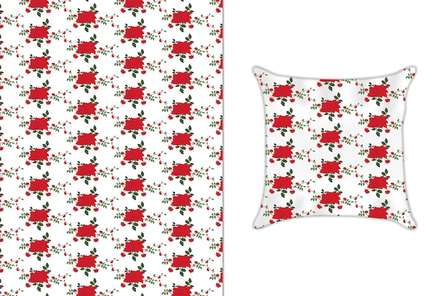 Vyšívaná dekorácia na vankúši